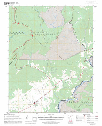 Hillsboro, WV FSTopo Preview 1