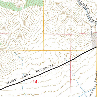 Hobble Canyon, NV FSTopo Preview 2