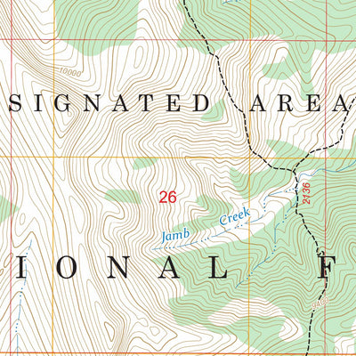 Hoback Peak, WY FSTopo Preview 3