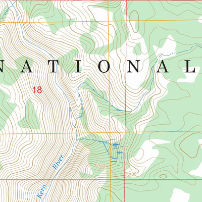 Hockett Peak, CA FSTopo Preview 2
