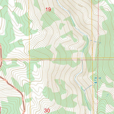 Hockett Peak, CA FSTopo Preview 3