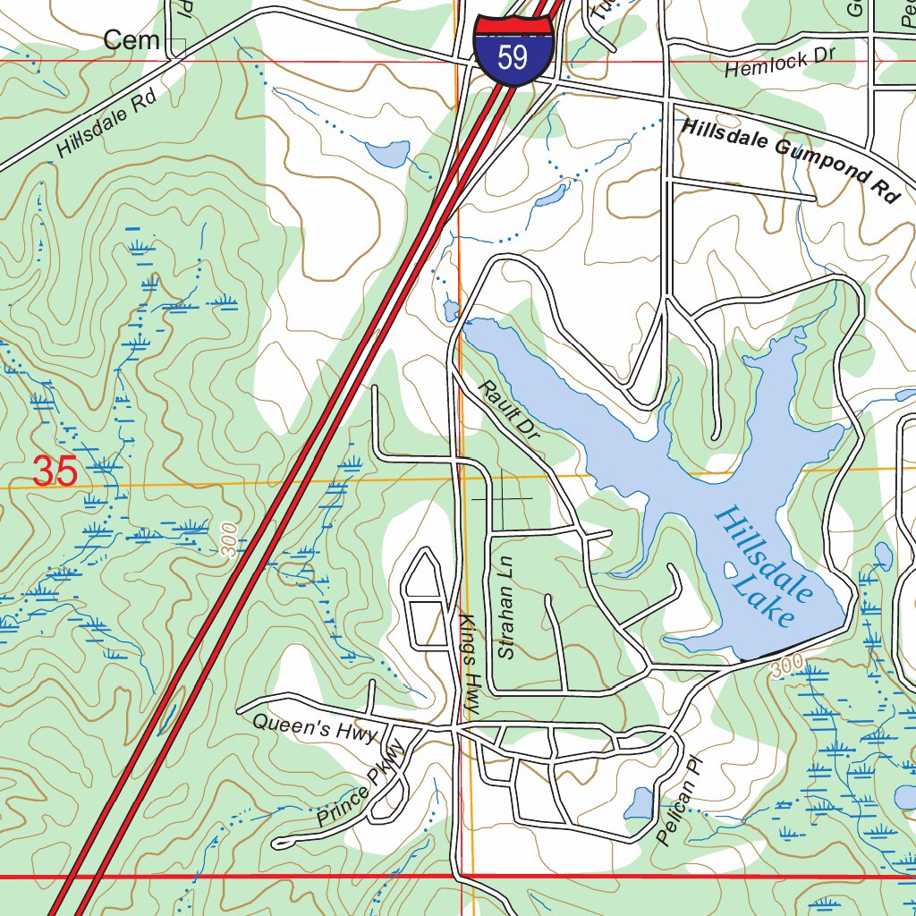 Hillsdale, MS FSTopo Map by US Forest Service - Topo | Avenza Maps