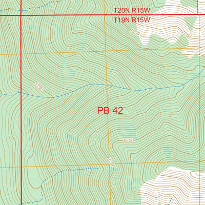 Holland Lake, MT FSTopo Preview 2