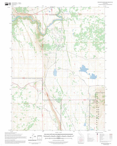 Hogback Ridge, CA FSTopo Preview 1