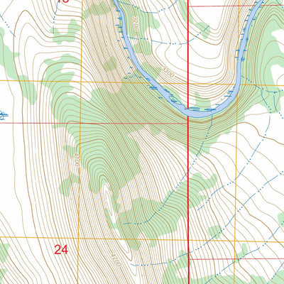 Hogback Ridge, CA FSTopo Preview 3