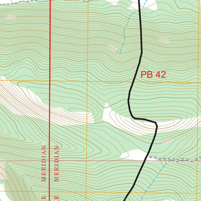 Hoop Lake, UT-WY FSTopo Preview 2