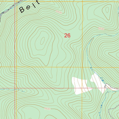 Hoover Spring, MT FSTopo Preview 2