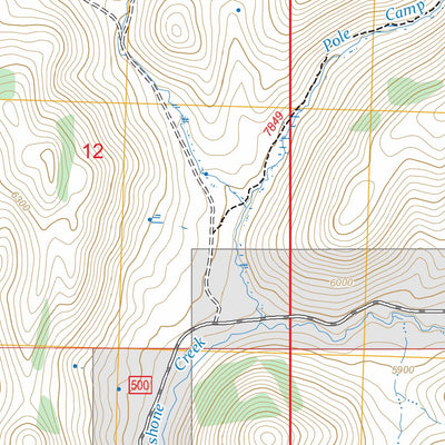 Hopper Gulch, ID FSTopo Preview 3