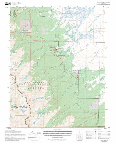 Horn Peak, CO FSTopo Preview 1