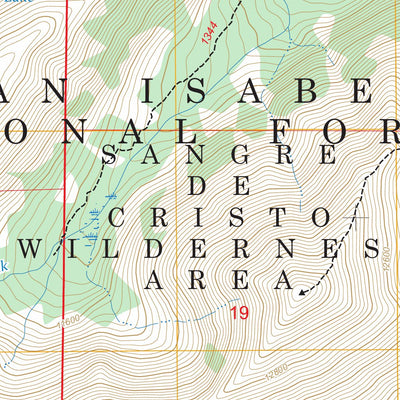 Horn Peak, CO FSTopo Preview 3