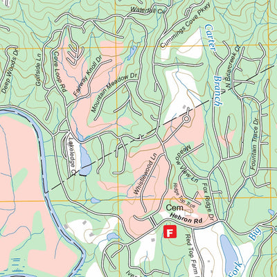 Horse Shoe, NC FSTopo Preview 2