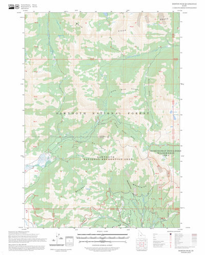Horton Peak, ID FSTopo Preview 1