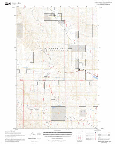 Horse Creek School, ND FSTopo Preview 1