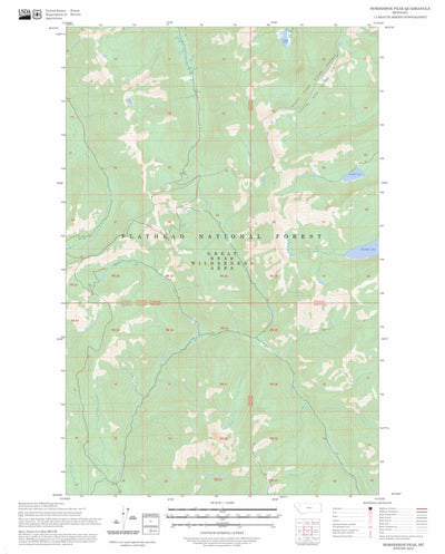 Horseshoe Peak, MT FSTopo Preview 1