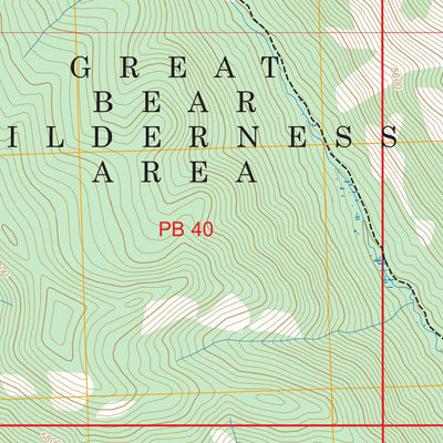Horseshoe Peak, MT FSTopo Preview 2