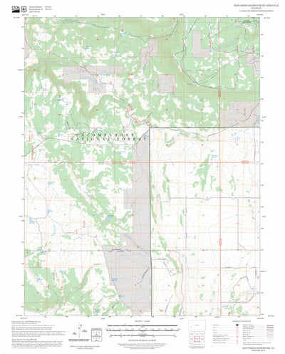 Hotchkiss Reservoir, CO FSTopo Preview 1