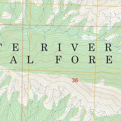 Housetop Mountain, CO FSTopo Preview 2