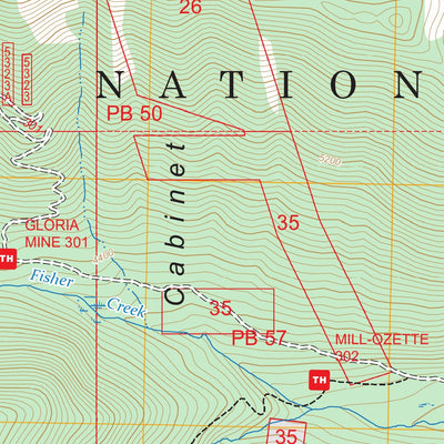 Howard Lake, MT FSTopo Preview 2