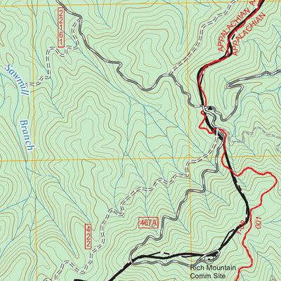 Hot Springs, NC-TN FSTopo Preview 2