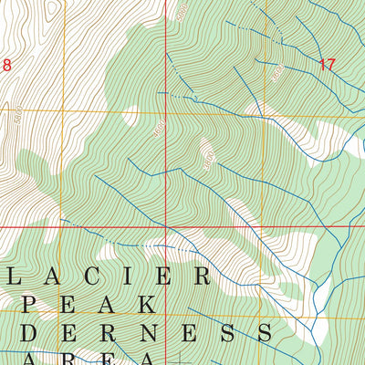 Huckleberry Mountain, WA FSTopo Preview 3