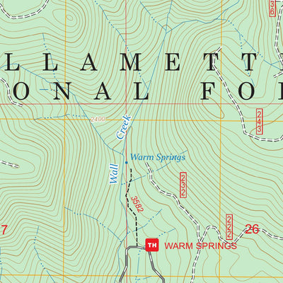 Huckleberry Mountain, OR FSTopo Preview 2