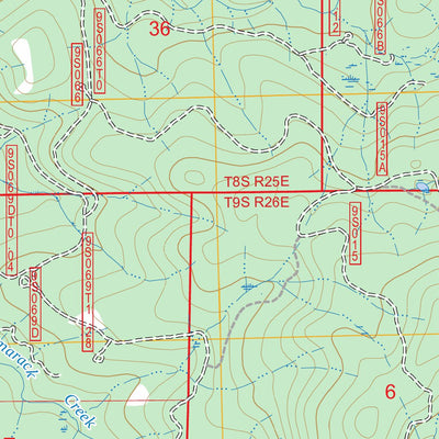 Huntington Lake, CA FSTopo Preview 2