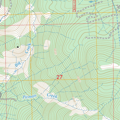 Huntington Lake, CA FSTopo Preview 3