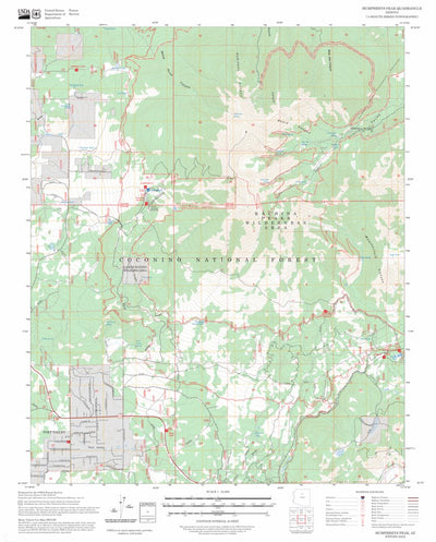 Humphreys Peak, AZ FSTopo Preview 1