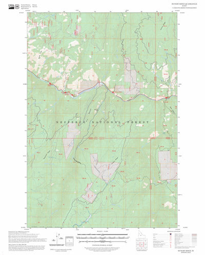 Hungry Ridge, ID FSTopo Preview 1
