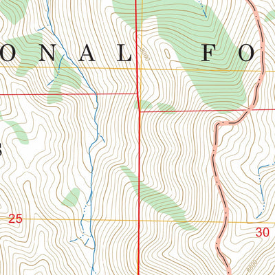 Hunter Peak, WY FSTopo Preview 2
