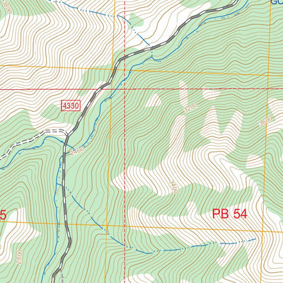 Hungry Mountain, WA FSTopo Preview 3