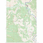Huckleberry Mountain, MT FSTopo Preview 1