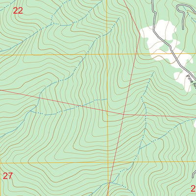Hupa Mountain, CA FSTopo Preview 2