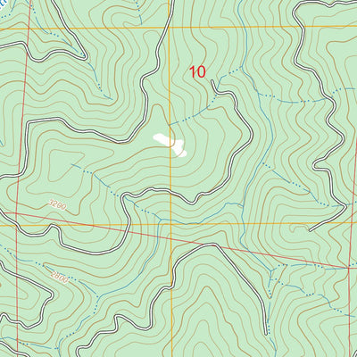 Hupa Mountain, CA FSTopo Preview 3