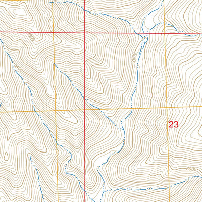 Hurricane Deck, CA FSTopo Preview 3