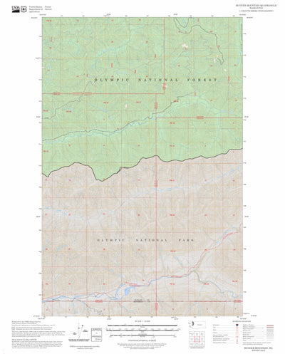 Hunger Mountain, WA FSTopo Preview 1