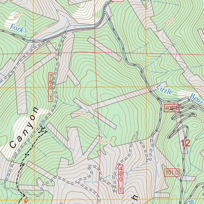 Idaho Springs, CO FSTopo Preview 3