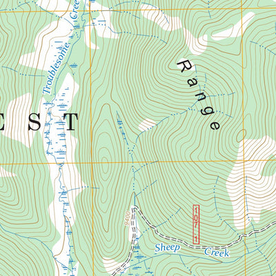 Hyannis Peak, CO FSTopo Preview 3