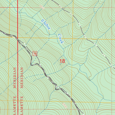 Illabot Peaks, WA FSTopo Preview 2