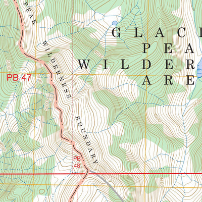 Illabot Peaks, WA FSTopo Preview 3