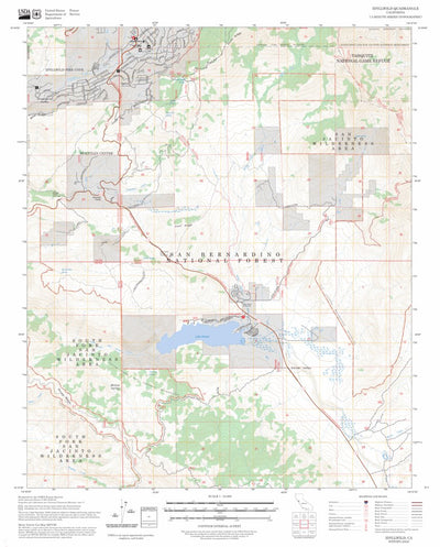 Idyllwild, CA FSTopo Preview 1