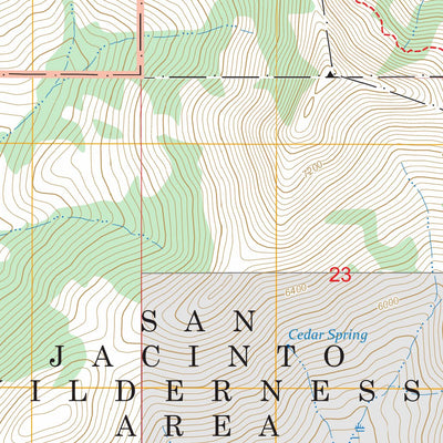 Idyllwild, CA FSTopo Preview 3
