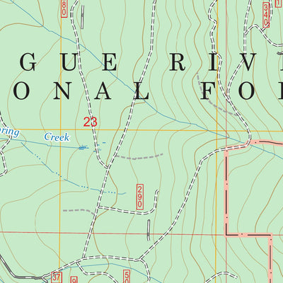 Imnaha Creek, OR FSTopo Preview 2