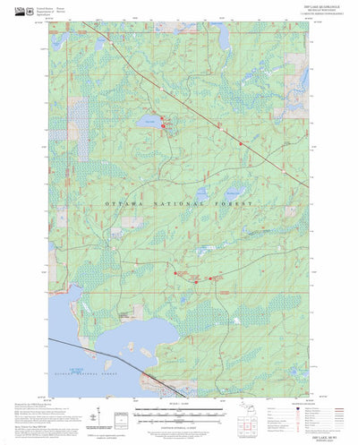 Imp Lake, MI-WI FSTopo Preview 1