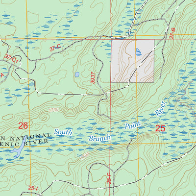 Imp Lake, MI-WI FSTopo Preview 3