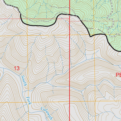 Indian Pass, WA FSTopo Preview 2