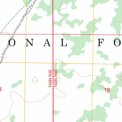 Indian Spring Mountain, CA FSTopo Preview 2