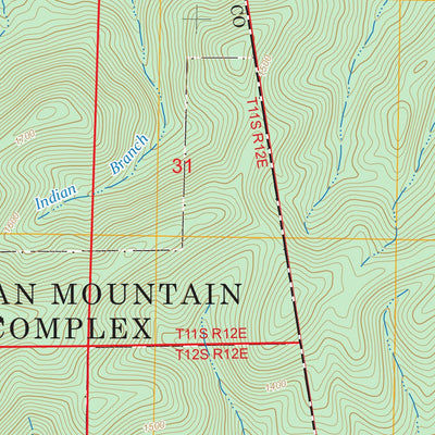 Indian Mountain, AL-GA FSTopo Preview 3