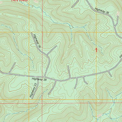 Indian Springs, IN FSTopo Preview 2