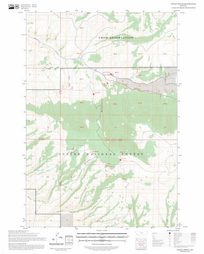Indian Spring, MT FSTopo Preview 1